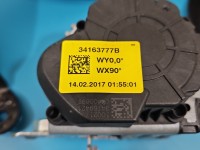 Pas bezpieczeństwa tył lewy Skoda Fabia III 34163777B, 6V0857447