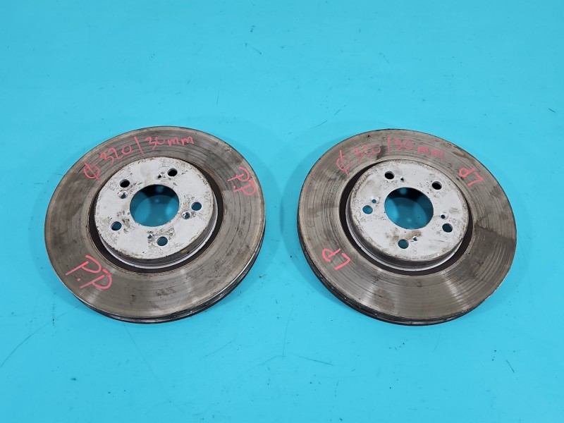 Tarcze hamulcowe przód klocki Volvo S80 II 2.4 D5 Producent części: Volvo, 320/30 kpl 2 szt