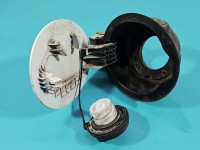 Klapka wlewu paliwa Hyundai Santa Fe III 12–18 biały, Hyundai, Kod lakieru: SWP, BIAŁY SWP