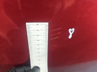 DRZWI PRZÓD LEWE KIEROWCY AUDI Q7 I 4L 5d bordowy 9C / LZ3F