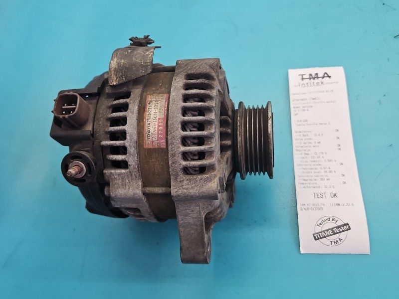 TEST Alternator Toyota Corolla Verso I 2.0 D4D 27060-27070, 104210-3250