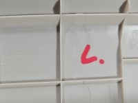 Osłona ZAŚLEPKA PLASTIK Toyota Corolla E21 19- 62220-02390