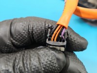 Lusterko prawe Renault Modus elektryczny, Europejska, Rysy na obudowie. 8pin europa