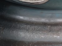 Felga stalowa 15" Fiat Grande Punto Szerokość felgi: 6.0", Rozstaw śrub: 4x100, Odsadzenie (ET): 43, Producent felg: FIAT,...