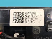 Konsola panel nawiewu Kia Niro I 16-22 97250G5330, 97250-G5XXX