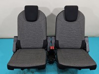 Fotel tył lewy III rząd tylny Citroen C4 Grand Picasso II 13-22 3 rząd