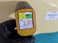 Błotnik przód prawy Fiat Panda II żółty