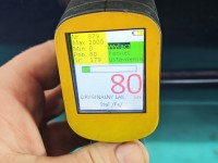 DRZWI PRZÓD LEWE KIEROWCY Toyota Corolla E11 5d granatowy 8L3