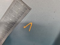 Maska przednia Smart Forfour I 04-06 srebrny EB4 EAS