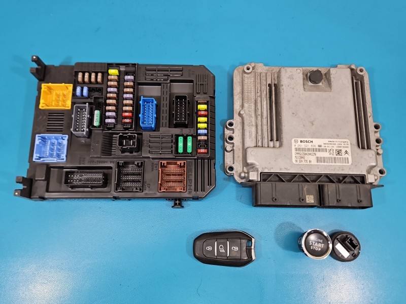 Komputer Sterownik silnika 0261S21836, 9832473580 Peugeot 508 II 18- 1.6 16V (10FKBA,5G06)