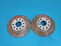 Tarcze hamulcowe tył klocki Seat Leon III 12- 2.0 tdi