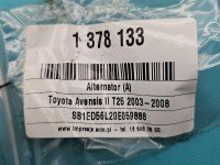 TEST Alternator Toyota Avensis II T25 2.0 D4D