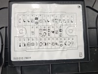 Deska rozdzielcza airbag pasażera kokpit Skoda Yeti