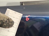 Błotnik przód prawy Peugeot 3008 I granatowy kpsc