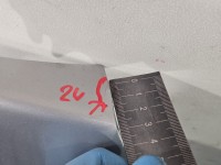 Błotnik przód prawy Chevrolet Cruze srebrny