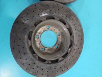 Tarcze hamulcowe tył klocki Porsche Panamera I 970 3.0 v6 (CWD)