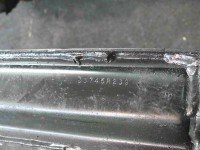 WÓZEK KOŁYSKA TRAWERS Sanki Belka silnika Mercedes W251 3.0 CDI