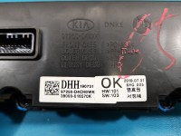 Konsola panel nawiewu Kia Optima IV 15-20 97250-D4XXX