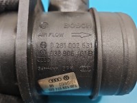 Przepływomierz Audi A3 8L 0281002531, 038906461B 1.9 TDI