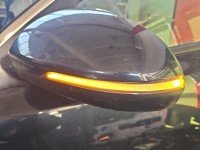 Lusterko lewe pin Kia Optima IV 15-20 kombi czarny B4U 5d europa