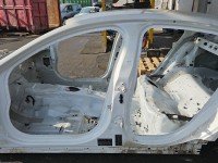 Próg lewy SŁUPEK ŚRODKOWY B Jaguar XE X760 sedan 4d biały LRC NER polaris white
