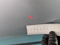Drzwi tył lewe Vw Golf IV kombi 5d srebrny