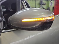 Lusterko lewe Kia Ceed II 12-18 10pin. Delikatny odprysk. Składane elektrycznie europa