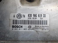 Komputer Sterownik silnika 038906019DD, 0281011065 Vw Bora 1.9 TDI