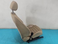 Fotel lewy przód kierowcy Vw Passat B6 EU 4d Volkswagen, Europejska, skóra, regulowany elektrycznie, podgrzewany