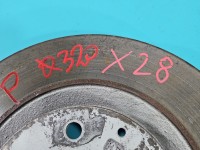 Tarcze hamulcowe przód klocki Producent części: Mazda, 320x28 wraz z klockami Mazda CX-9 3.7 V6 CA10