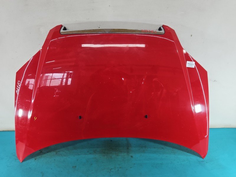 Maska przednia Chevrolet Aveo T250 czerwony Maska przednia Chevrolet Aveo T250 czerwony