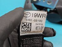 Pas bezpieczeństwa tył prawy Toyota Avensis III T27 73360-05190