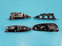 Listwa dekor deski Nissan Juke I F15 10-19 82960-1KA2A, 82961-1KA2A, 80941-1KB0A 9 elementów
