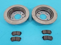 Tarcze hamulcowe tył klocki Hyundai I30 I 07-12 1.4 16V