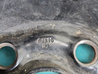 Koło zapasowe 15" dojazdowe dojazdówka Skoda Fabia II Rozstaw śrub: 5x100, Continental, 195 mm, Profil opony: 55, Rok...