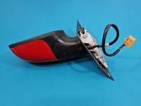 Lusterko lewe Seat Ibiza III 6L elektryczny, Producent części: Seat, Europejska, Kod lakieru: LS3H, 8pin (9 przewodów). Rysy...