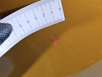 Drzwi tył lewe Suzuki Vitara II 2015- HB 5d złoty DBH