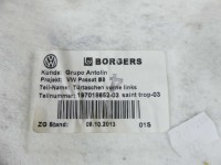Tapicerka drzwi przód lewa boczek kierowcy Vw Passat B8