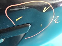 Klapa tył Ford Fiesta Mk6 HB 5d D2