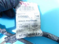 Wiązka zderzaka tył Alfa romeo Giulietta 51845805 Instalacja pdc