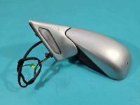 Lusterko lewe Peugeot 807 rysy otarcie,6+2+2pin SREBRNY EZRC europa