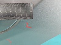 Drzwi tył lewe Mercedes ML W164 HB 5d srebrny C775
