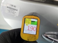 Drzwi tył prawe Mercedes W211 sedan 4d srebrny 744