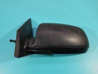 Lusterko lewe pin Kia Rio II 05-11 HB 5d kolor czarny 9B europa