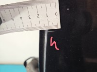 Drzwi tył lewe Citroen C5 II X7 sedan 4d czarny EEH