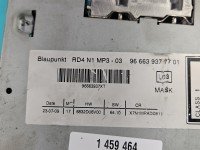 Radio fabryczne Peugeot Partner II 966639377701, 9666393777 radioodtwarzacz