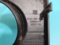 Zaślepka kratka zderzaka lewa atrapa Fiat Grande Punto 735500139, 735500136