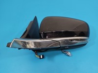 Lusterko lewe Renault Espace V elektryczny, Europejska, Kod lakieru: TEKNG, 9+8 pin, składane elektrycznie, rysy na...