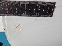 Drzwi tył lewe Renault Megane I kombi 5d biały