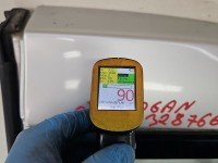 Drzwi tył prawe Dacia Logan I 05-14 kombi 5d srebrny TED69